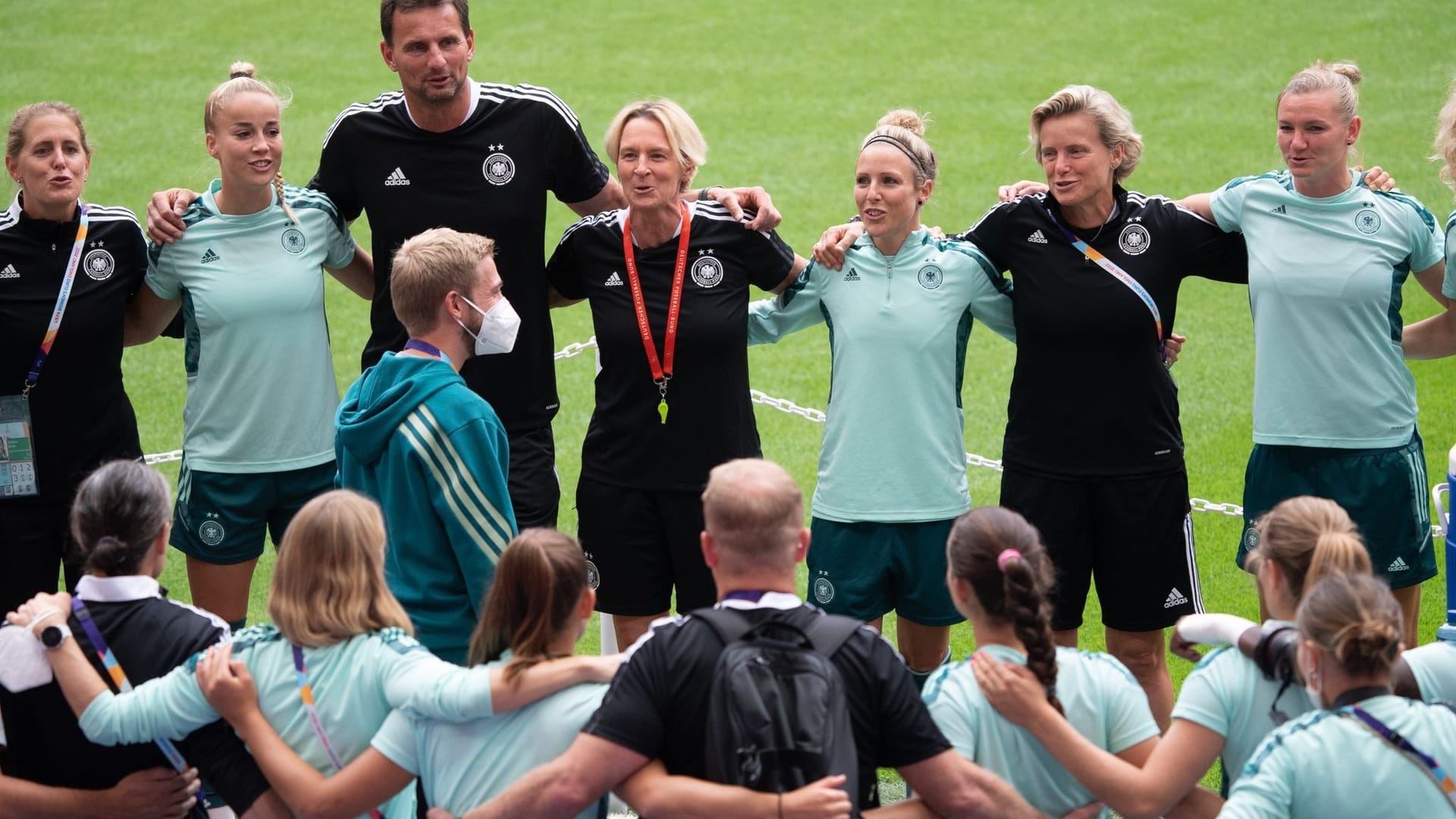 DFB-Auswahl in Wembley