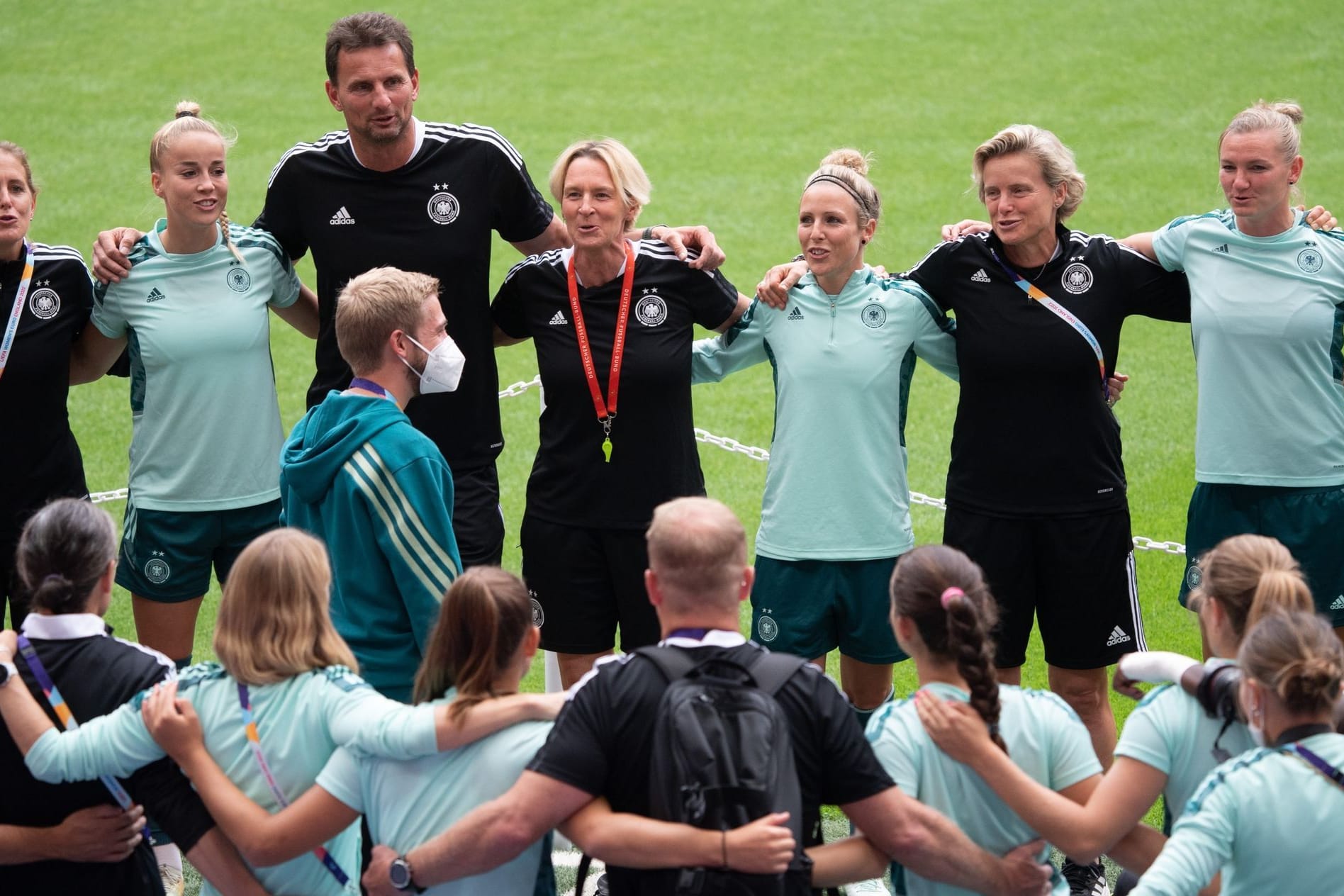 DFB-Auswahl in Wembley