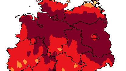 Bis Mittwoch steigt die Waldbrandgefahr deutlich – auch in Niedersachsen.