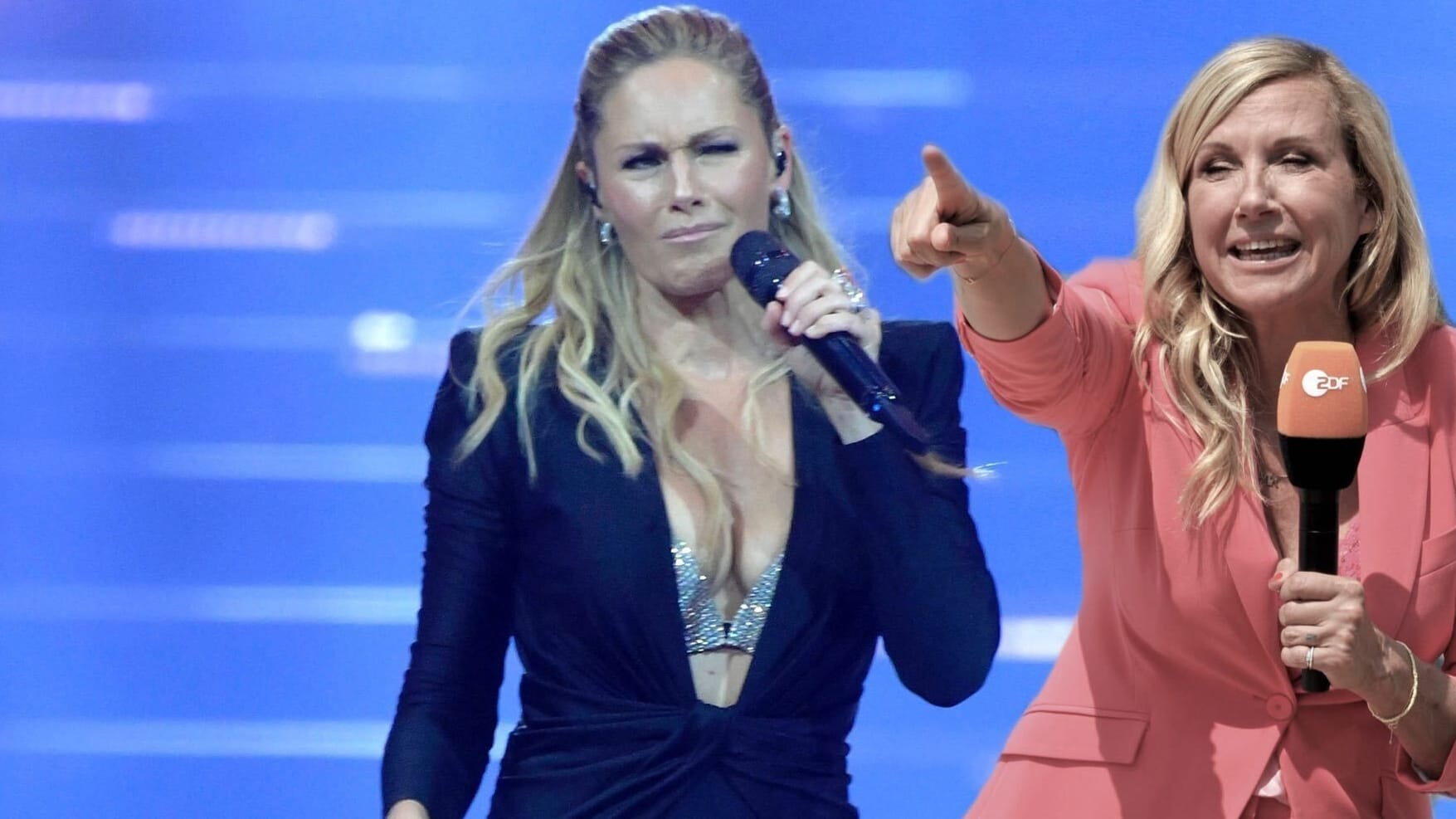 Helene Fischer und Andrea Kiewel: Die Sängerin und die Moderatorin sind fester Bestandteil der Schlagerbranche.