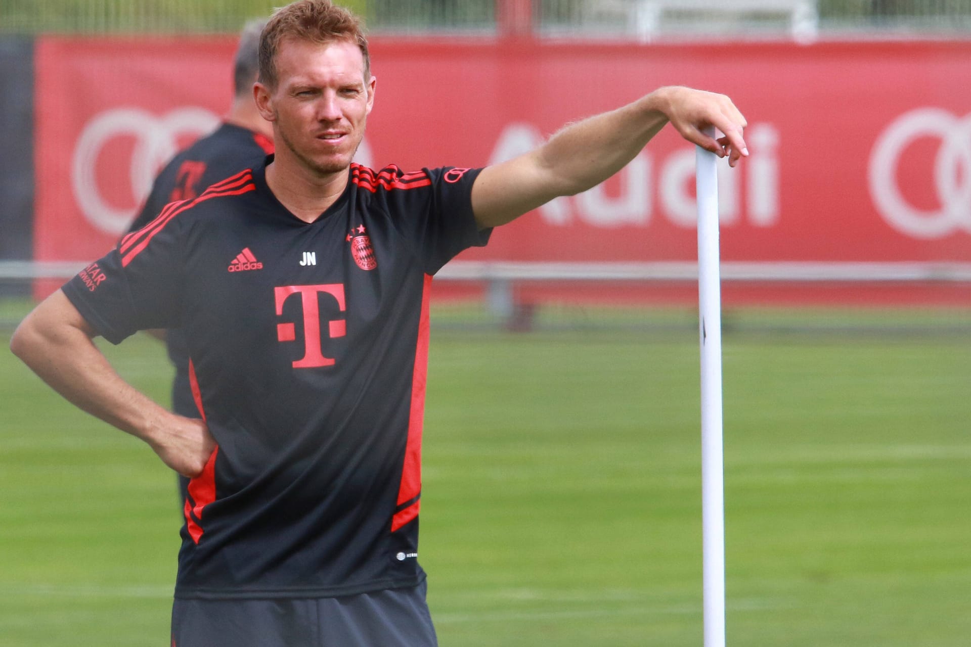 Julian Nagelsmann: Die Bayern bauen einen neuen Trainingsplatz.