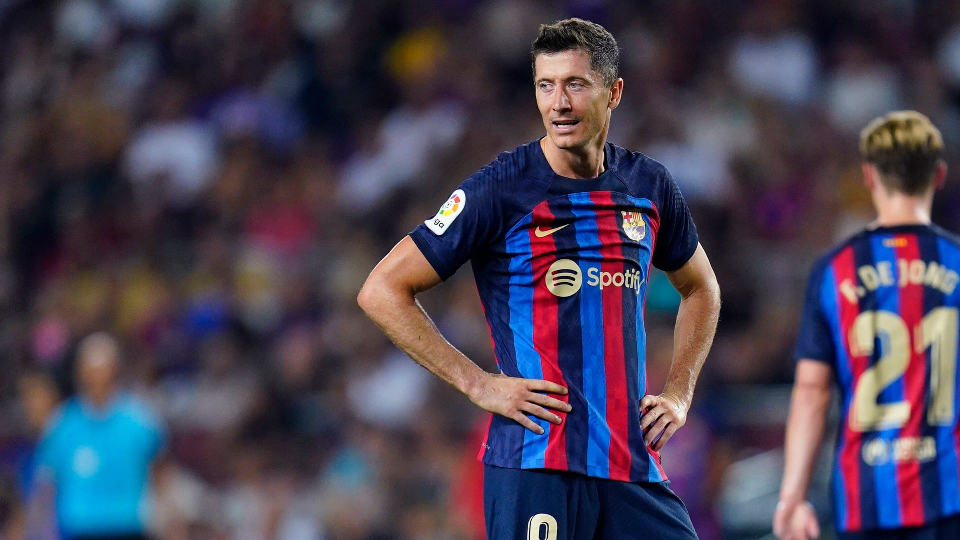 Robert Lewandowski: Der Stürmer wurde überfallen.