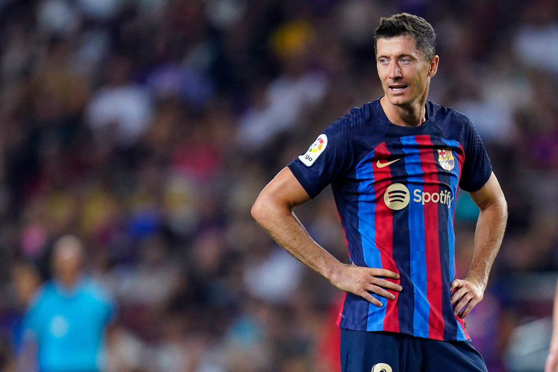 Robert Lewandowski: Der Stürmer wurde überfallen.