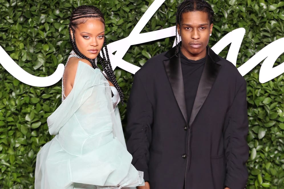 Rihanna und A$AP Rocky: Im Mai wurden die Musiker Eltern ihres ersten gemeinsamen Kindes.