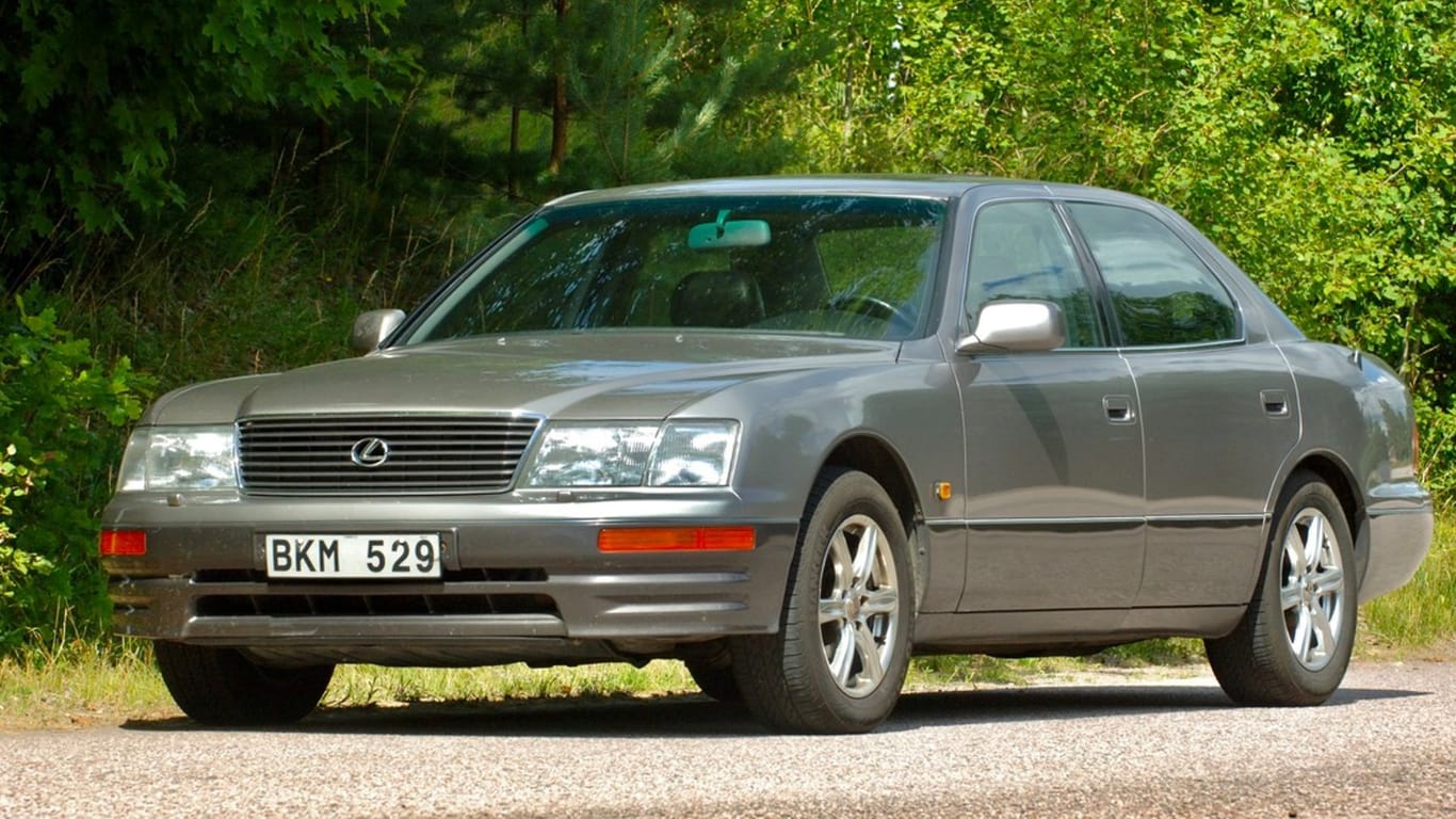 Dezenter Lexus-Luxus: Der LS 400 aus dem Jahr 1996 hat einen prominenten Vorbesitzer.