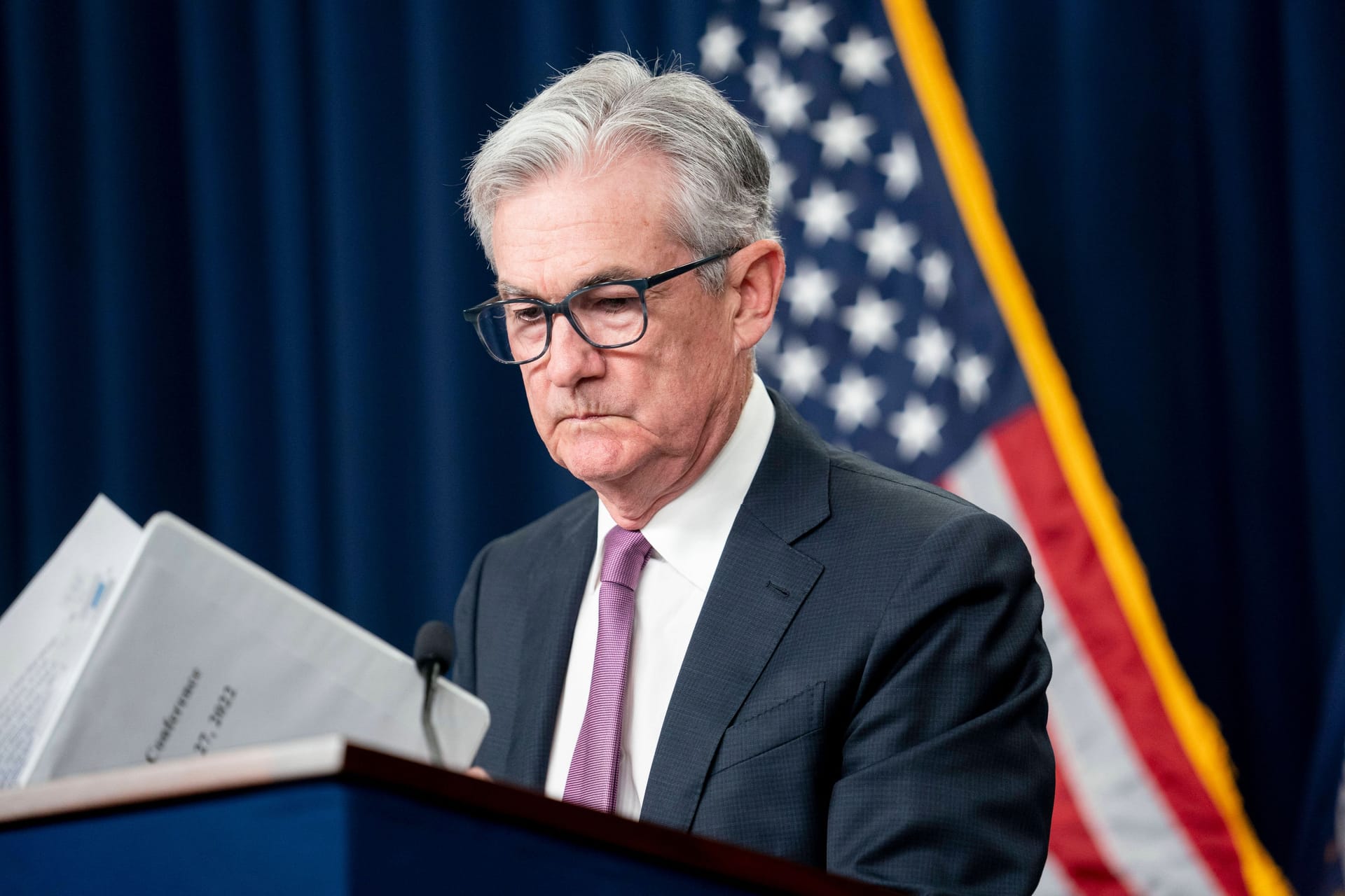 Präsident der Federal Reserve, Jerome Powell (Archivbild): Die Aussagen von Fed-Chef Powell könnte die Entwicklung an den Finanzmärkten für die nächsten Wochen prägen.