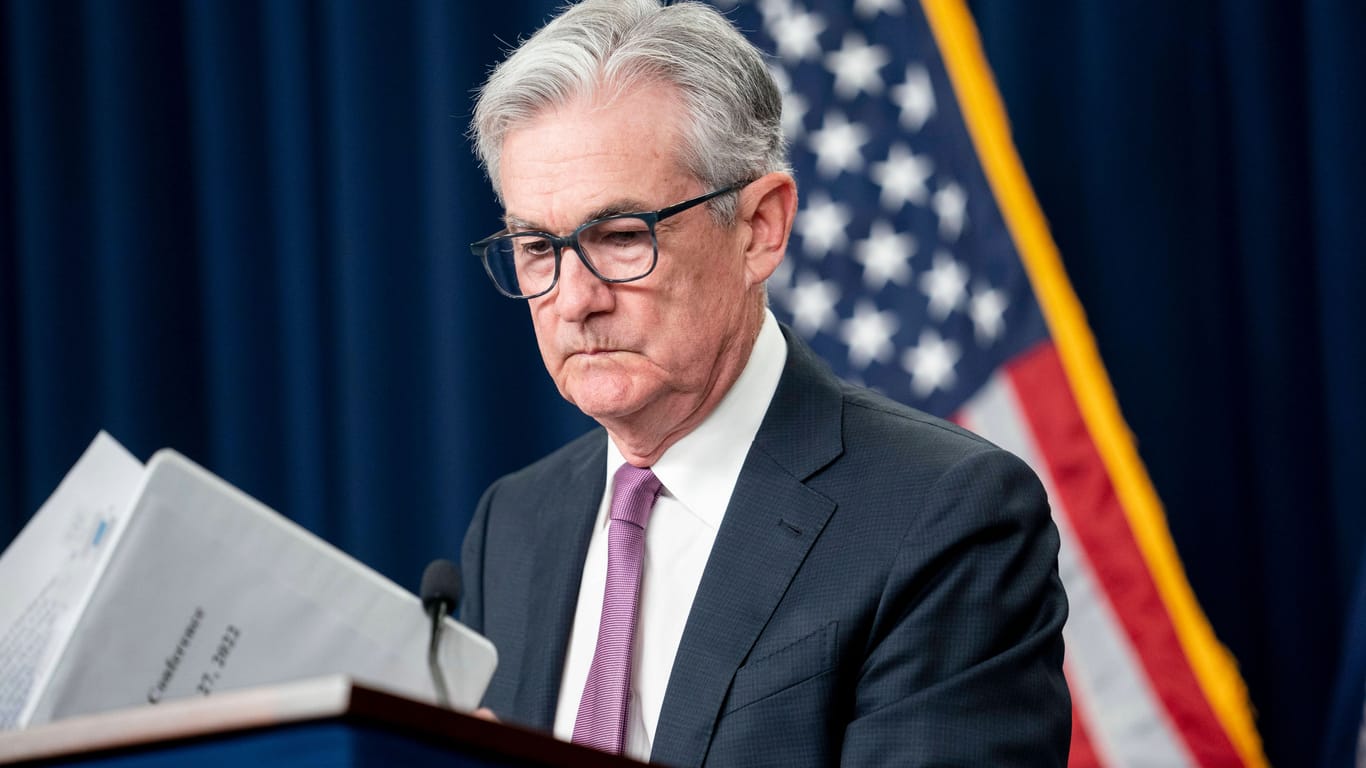 Präsident der Federal Reserve, Jerome Powell (Archivbild): Die Aussagen von Fed-Chef Powell könnte die Entwicklung an den Finanzmärkten für die nächsten Wochen prägen.