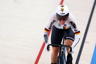 Emma Hinze: Sie hat ihr drittes Bahnrad-Gold gewonnen