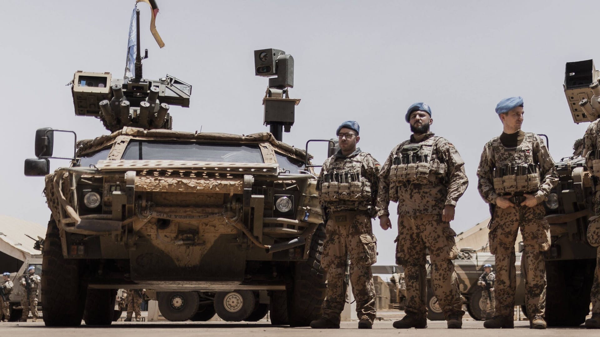 Bundeswehrsoldaten in Mali: Die Mission wird vorerst ausgesetzt.