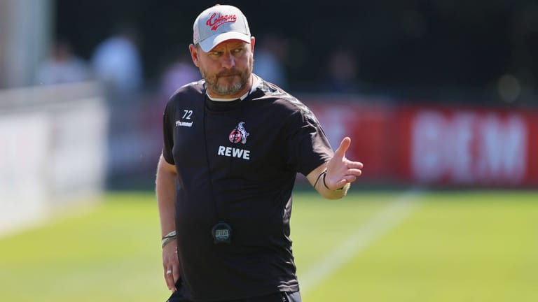 FC-Trainer Steffen Baumgart: Der Coach der Geißböcke will nicht verraten, ob es einen Modeste-Nachfolger gibt.
