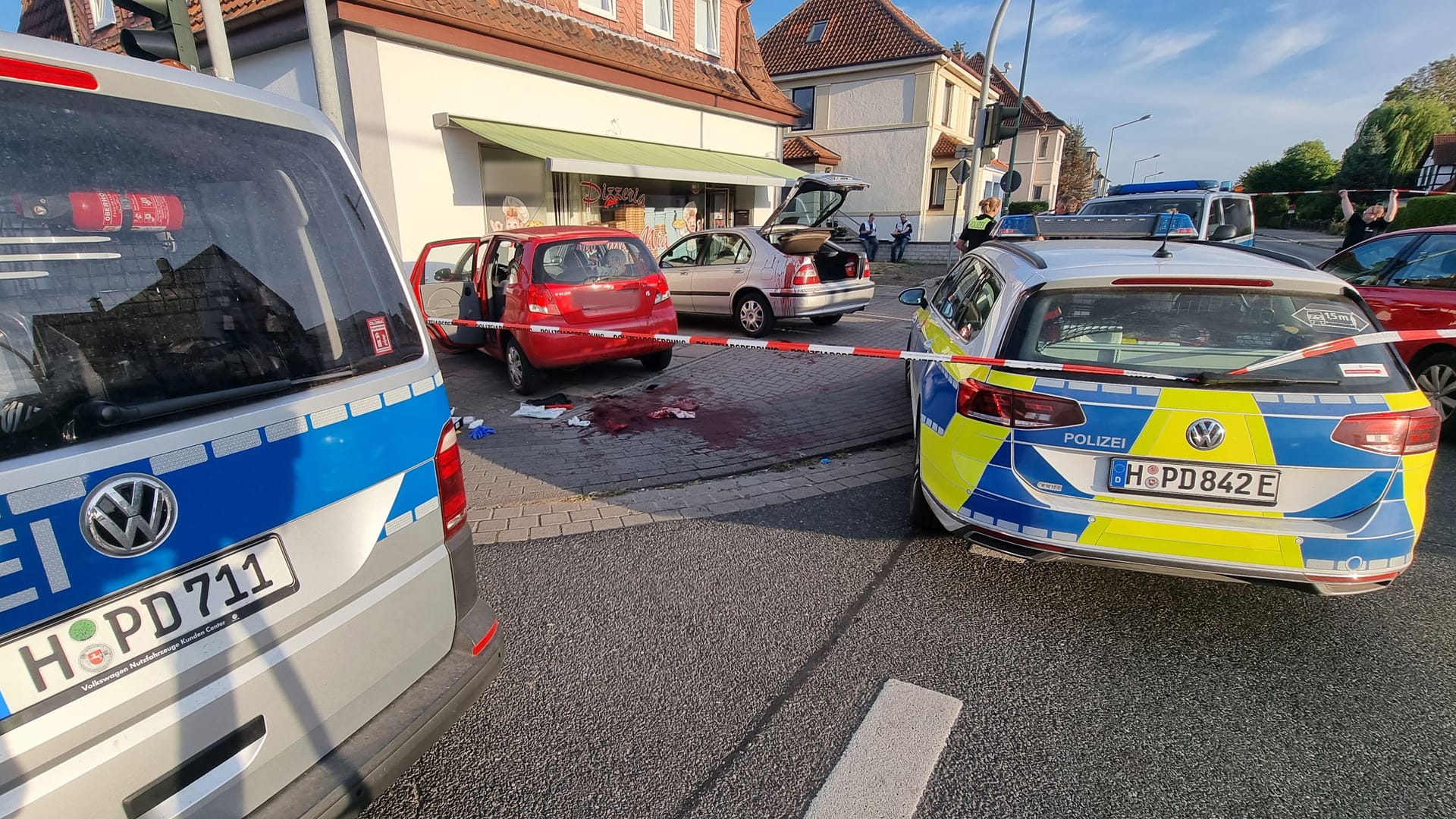 Tatort in Neustadt am Rübenberge: Bei einer Messerstecherei ist ein Mann ums Leben gekommen.