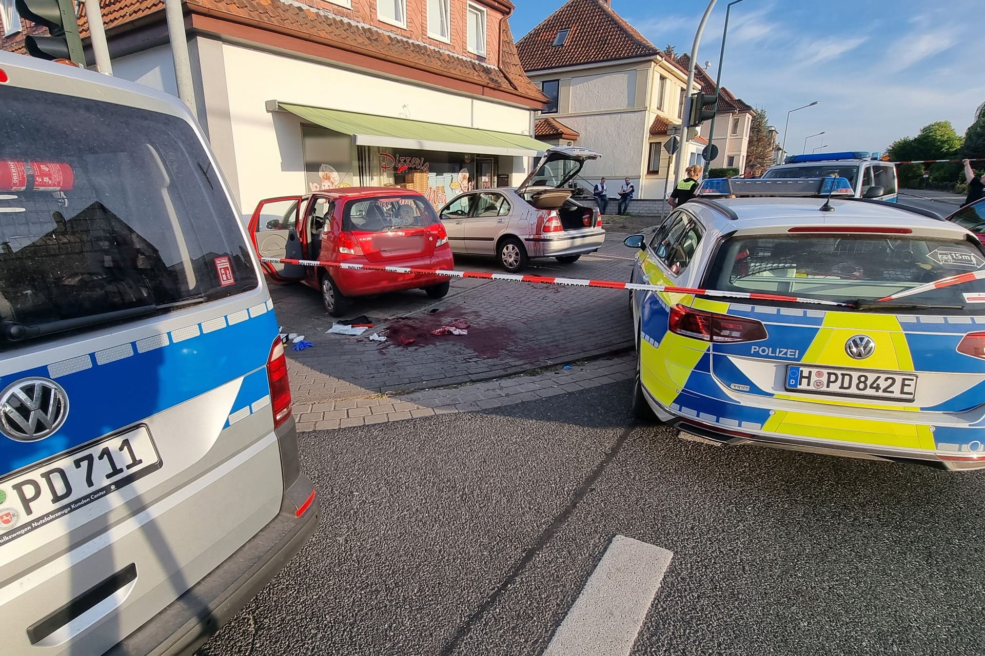 Tatort in Neustadt am Rübenberge: Bei einer Messerstecherei ist ein Mann ums Leben gekommen.