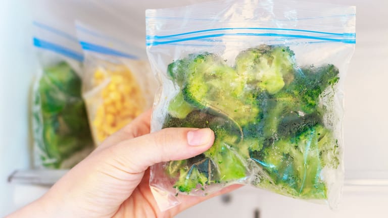Brokkoli: Kleine Portionen sind praktisch zum Einfrieren.