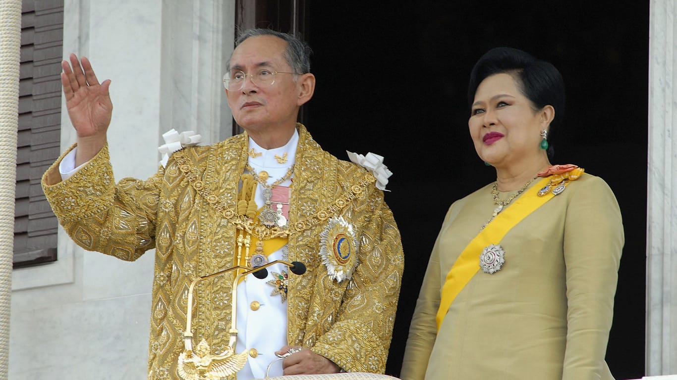 König Bhumibol Adulyadej starb 2016 mit 88 Jahren.