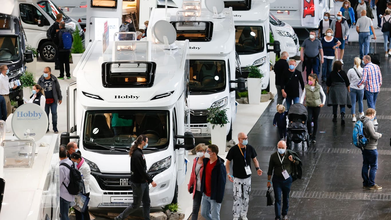 Neues für Camping-Fans: Auf dem Caravan-Salon Düsseldorf sind mehr als 650 Aussteller vertreten.