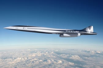 Boom Supersonic Overture: American Airlines, die größte Fluggesellschaft der Welt, hat 20 der Überschallflugzeuge bestellt. Dieses befindet sich derzeit noch in der Entwicklungsphase.
