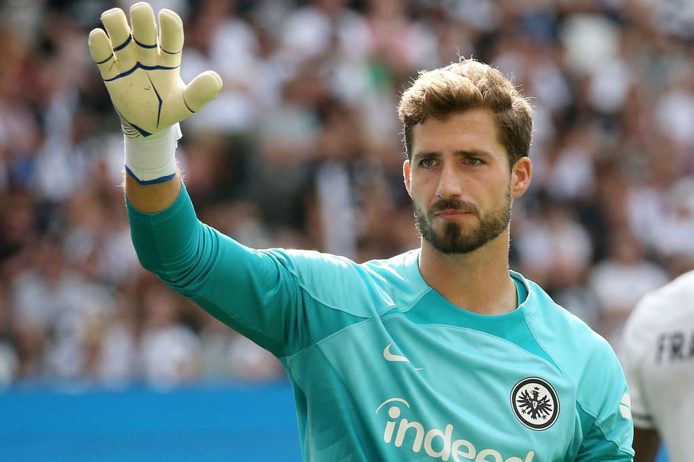 Kevin Trapp: Der Torwart spielt seit 2019 wieder fest bei Eintracht Frankfurt.