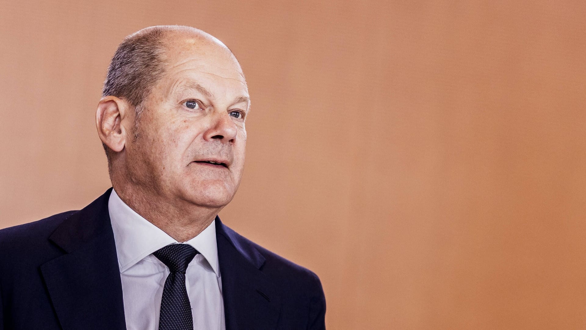 Olaf Scholz: Trotz verhaltener Töne aus Kanada betont er seine Hoffnung, das Land werde zukünftig große Mengen Flüssiggas nach Deutschland exportieren.