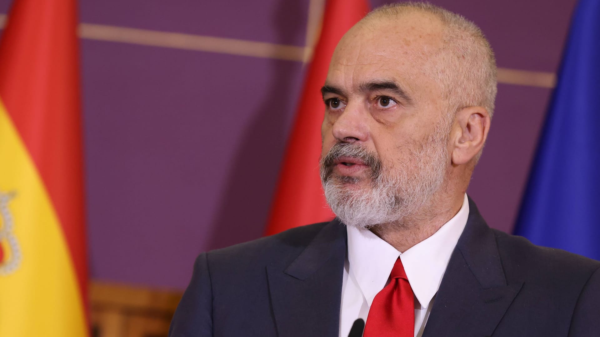 Edi Rama: Der albanische Premier beschuldigt die festgenommenen Personen der Spionage.