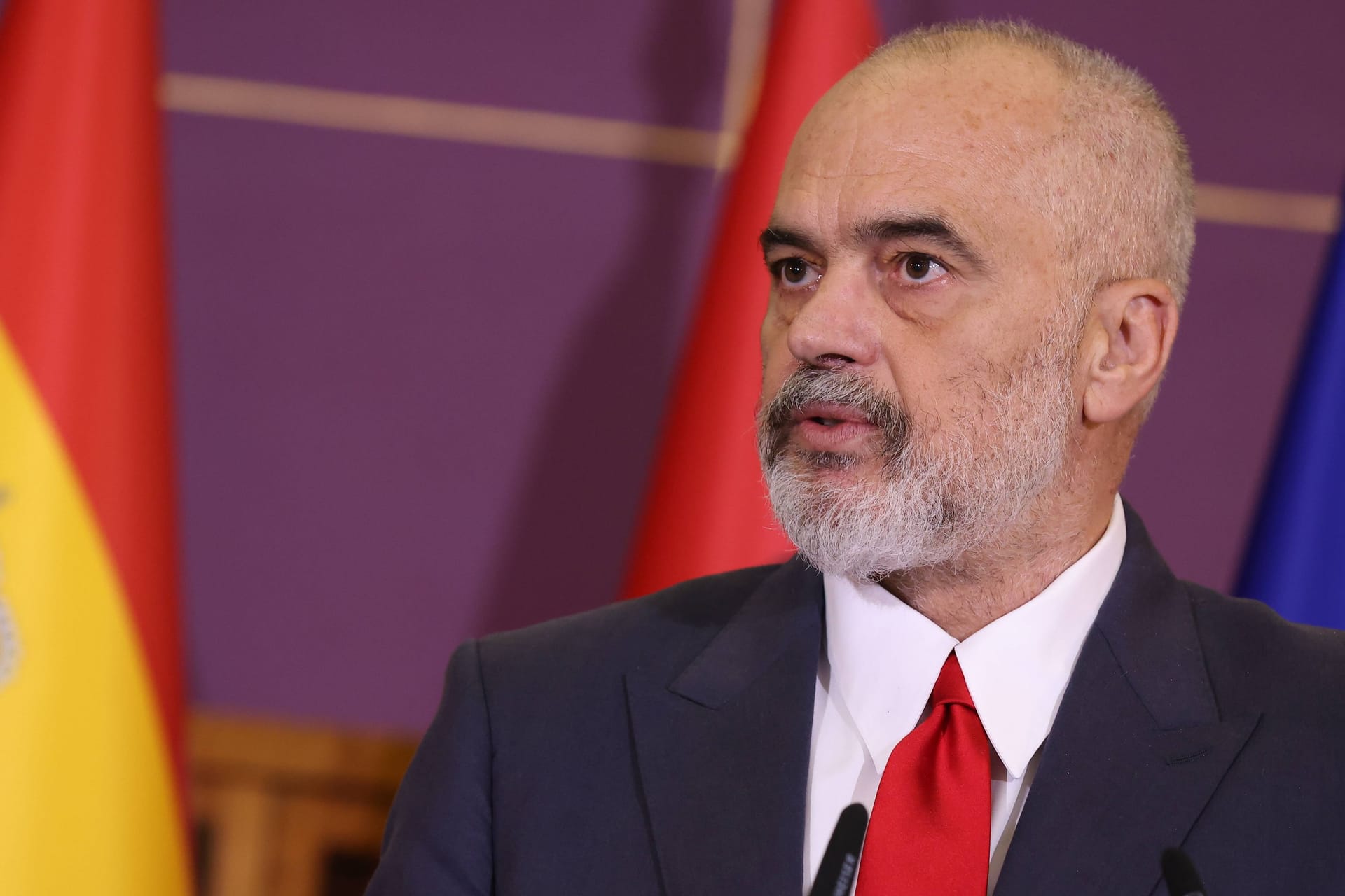 Edi Rama: Der albanische Premier beschuldigt die festgenommenen Personen der Spionage.