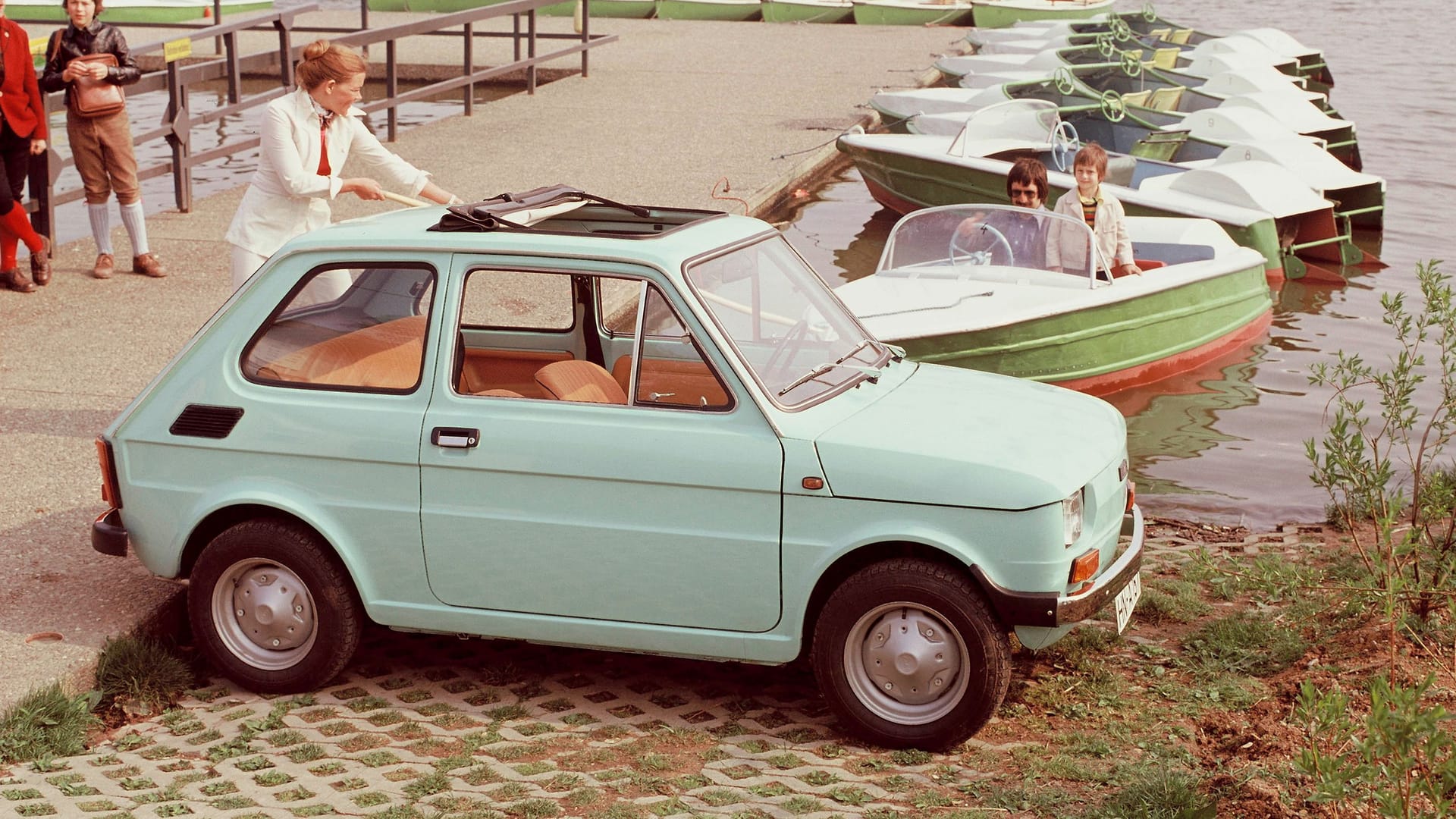 Beliebter Kleinwagen der 1970er: Der Fiat 126.