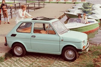 Beliebter Kleinwagen der 1970er: Der Fiat 126.