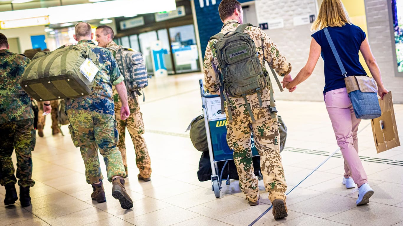 Bundeswehrsoldaten kehren aus Mali zurück