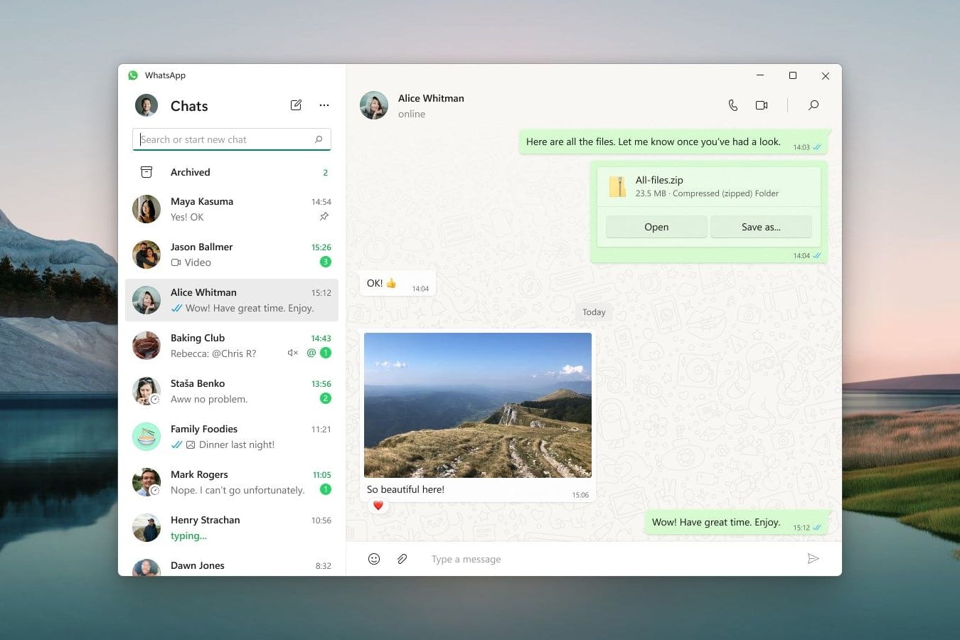 WhatsApp unter Windows: Der Messenger hat jetzt eine eigene App.