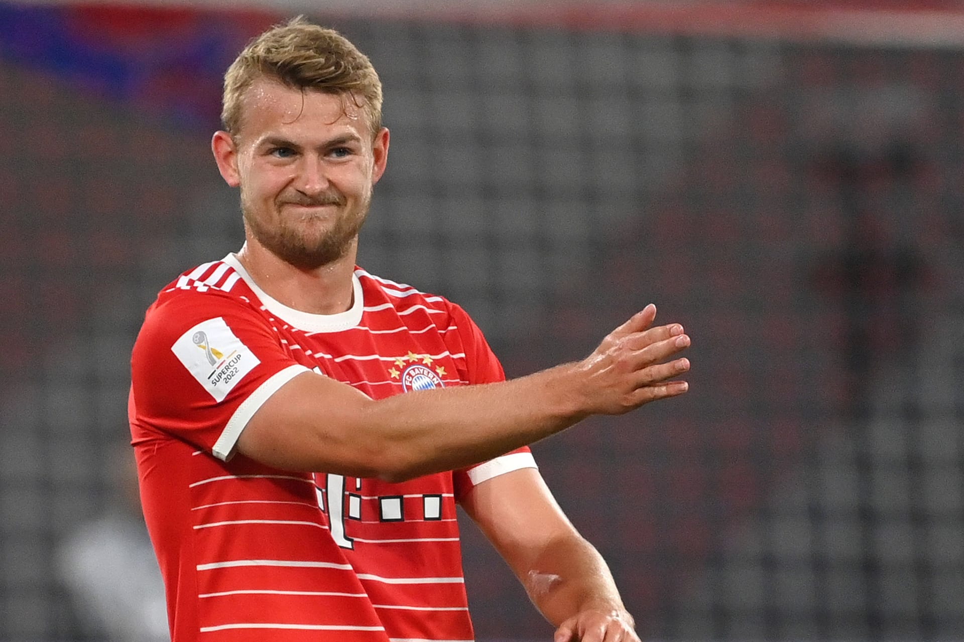 Matthijs de Ligt: Der Niederländer kam von Juventus Turin nach München.