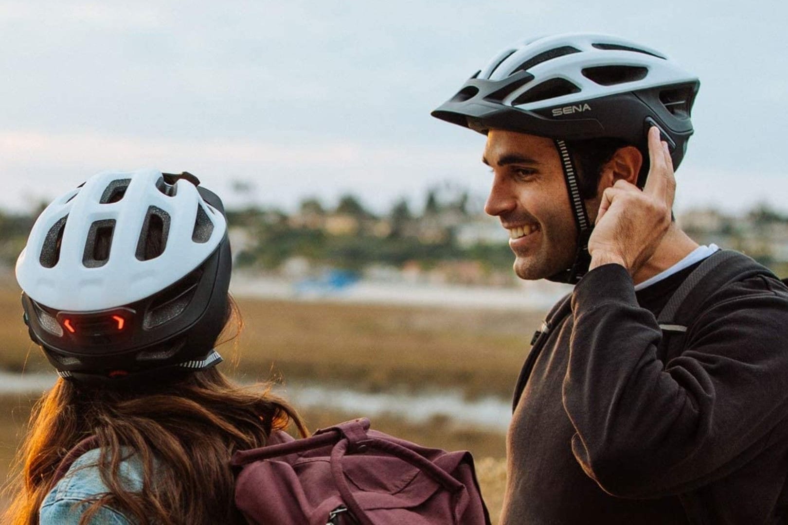 Die besten smarten Fahrradhelme