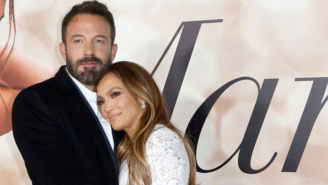 Ben Affleck und Jennifer Lopez: Das Paar ist seit Samstag Mann und Frau.