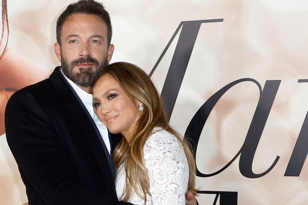 Ben Affleck und Jennifer Lopez: Das Paar ist seit Samstag Mann und Frau.
