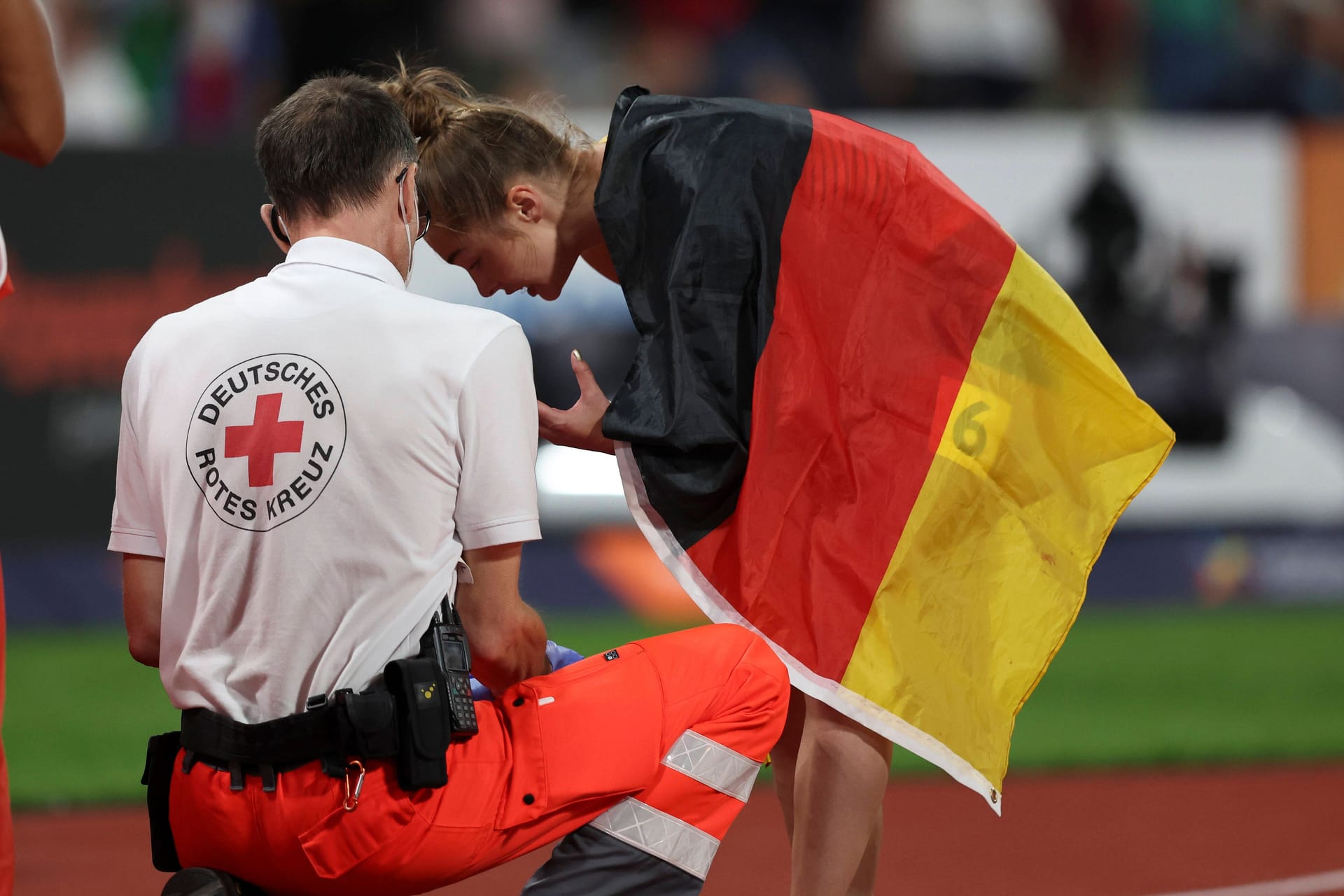 Gina Lückenkemper: Sie hat sich mit einem Lauf unter 11 Sekunden den Titel gesichert.