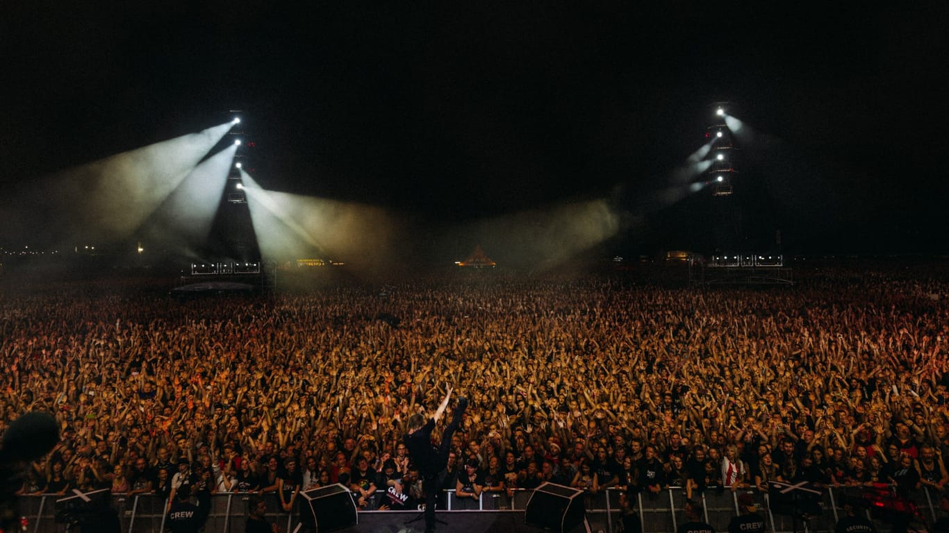 Campino vor 60.000 Berliner Fans.