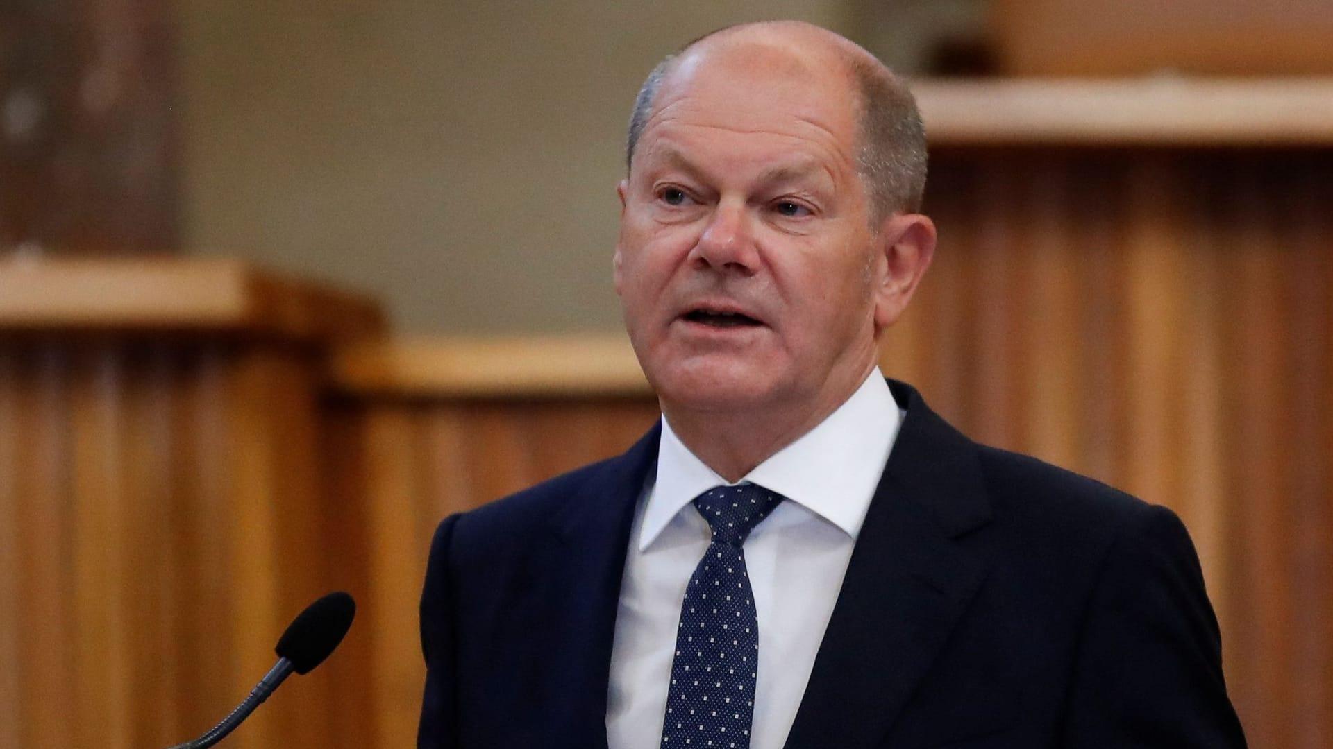 Olaf Scholz: "Einseitige Abhängigkeiten müssen wir schnellstmöglich beenden".