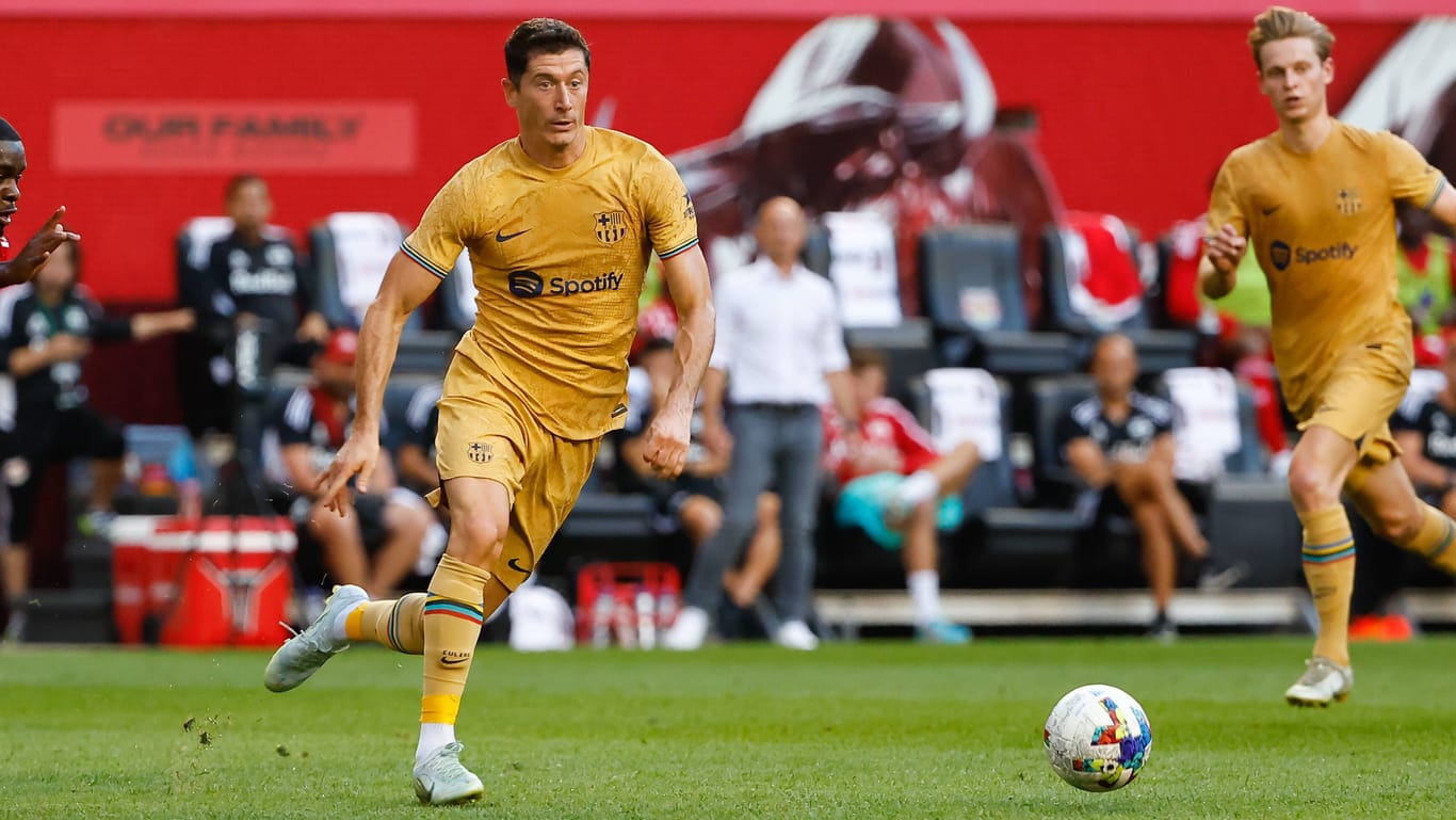 Robert Lewandowski: Der Topstürmer verabschiedete sich am Dienstag endgültig in München vom FC Bayern.