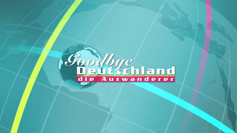 Das Logo zur Sendung "Goodbye Deutschland! Die Auswanderer": Auf Mallorca laden Teilnehmer der Show jetzt zum Public Viewing der neuen Folge ein.
