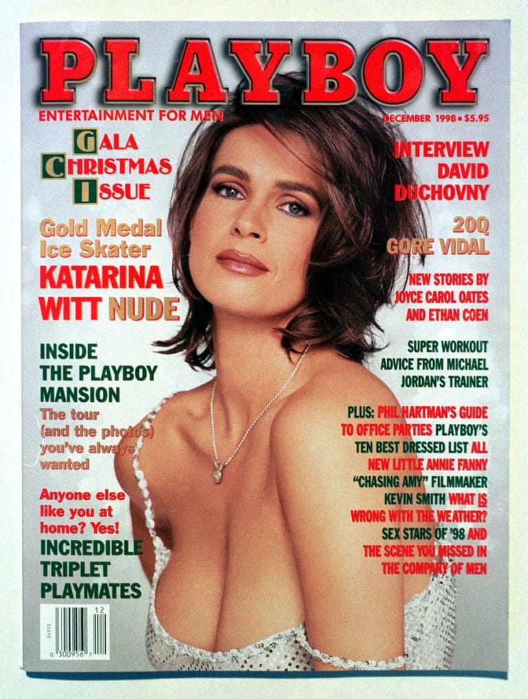 1998 zierte Kati Witt das Cover des "Playboy".