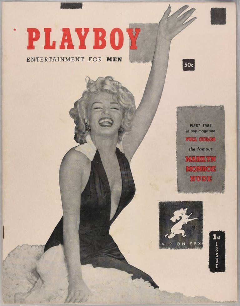 1953 zierte Marilyn Monroe den amerikanischen "Playboy".