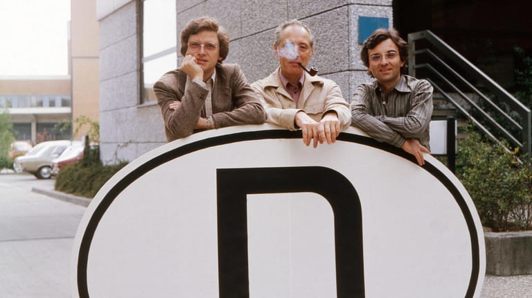 "Kennzeichen D": Joachim Jauer (li.) mit seinen Kollegen Hans Werner Schwarze und Harald Jung,