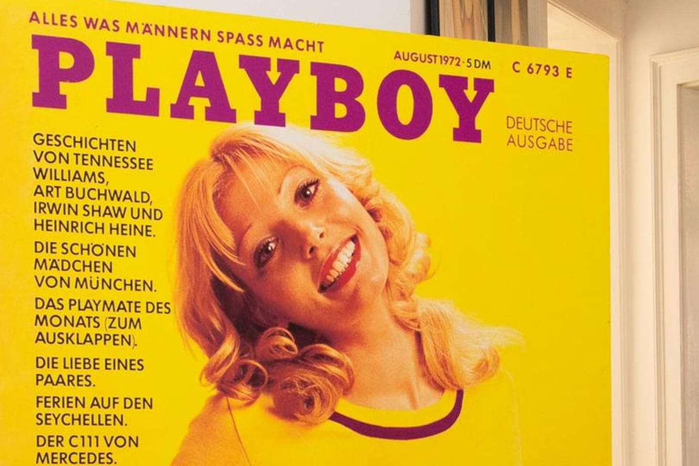 Vor 50 Jahren: Gaby Heier zierte das erste deutsche "Playboy"-Cover.