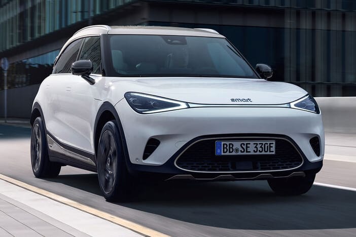 Smart-SUV: Das Modell #1 entsteht in Zusammenarbeit von Mercedes und Geely.