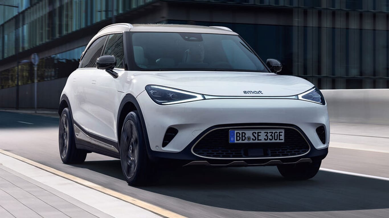 Smart-SUV: Das Modell #1 entsteht in Zusammenarbeit von Mercedes und Geely.