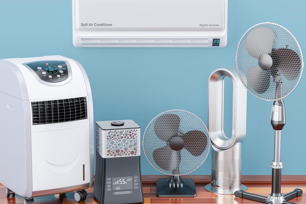 Abhilfe bei Hitze: So viel Strom verbrauchen Klimaanlage, Ventilator und Co.