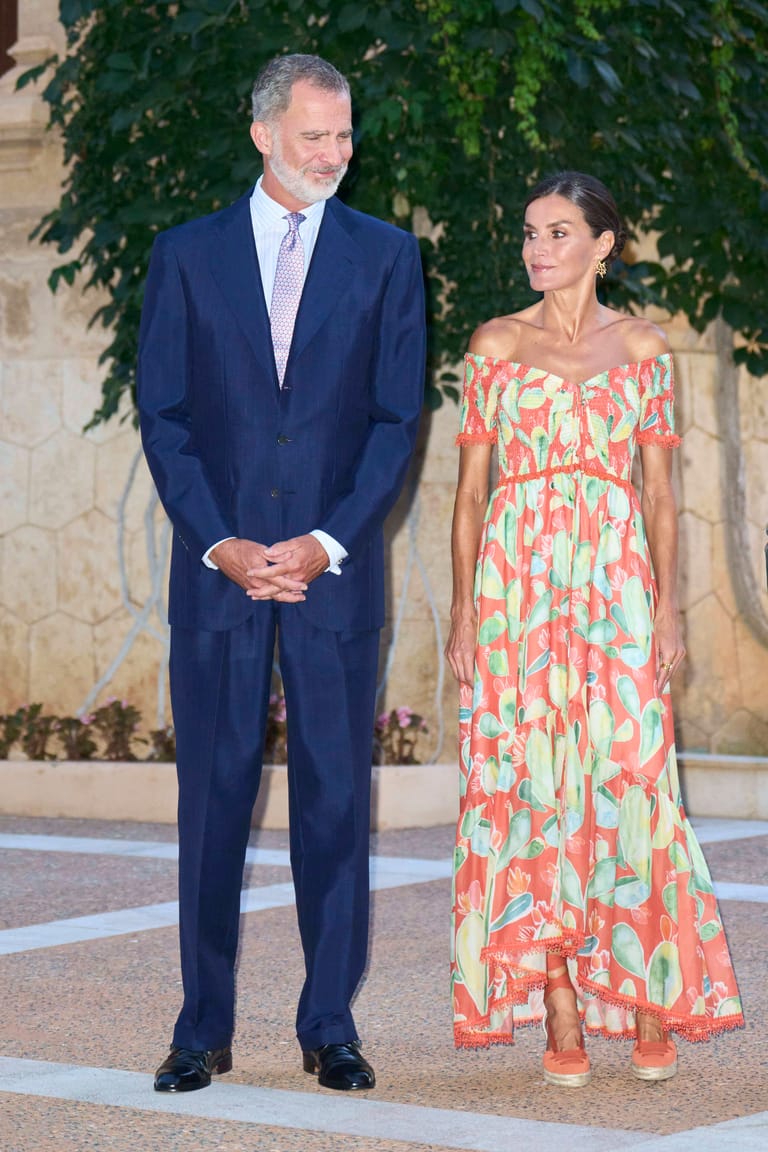 Felipe und Letizia von Spanien: Das Königspaar besuchte Mallorca.