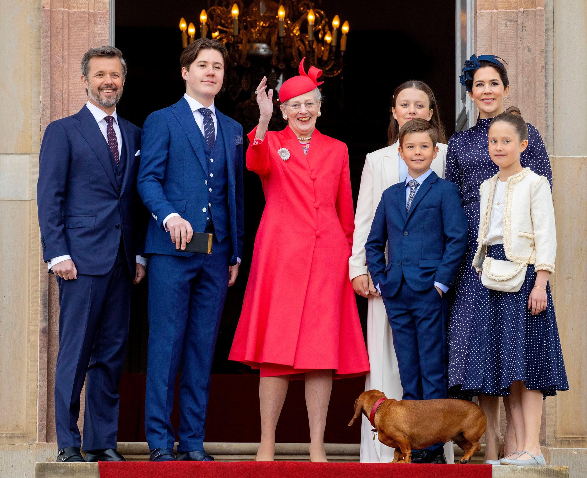 15-05-2021 Denmark Princess Mary and Prince Frederik and Prince Christian and Princess Isabella and Prince Vincent and P