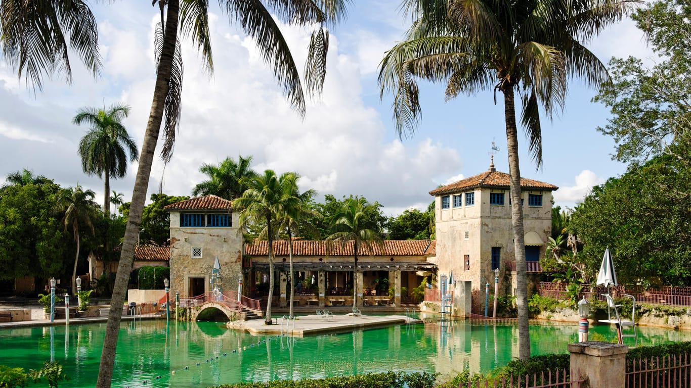 Venetian Pool Coral Gables: Der Pool weckt das Gefühl an Venedig mitten in Florida.
