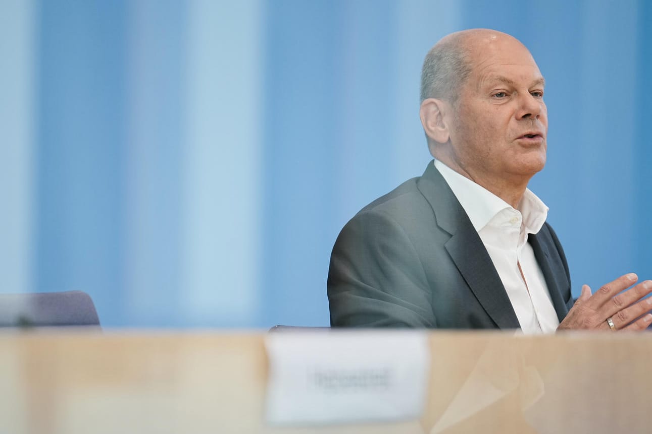 Kanzler Olaf Scholz: "Ich glaube nicht, dass es in diesem Land zu Unruhen kommen wird".