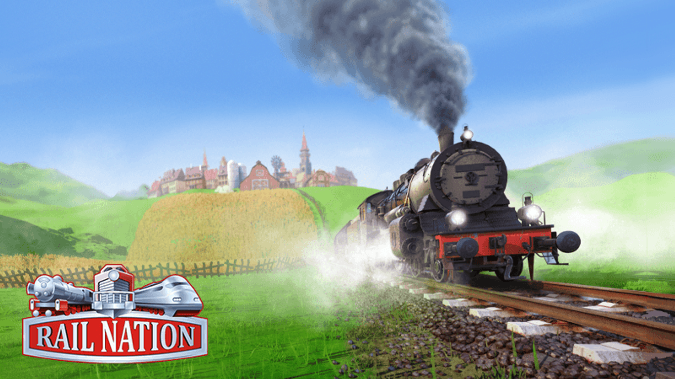 Rail Nation: Schwarze Dampflok