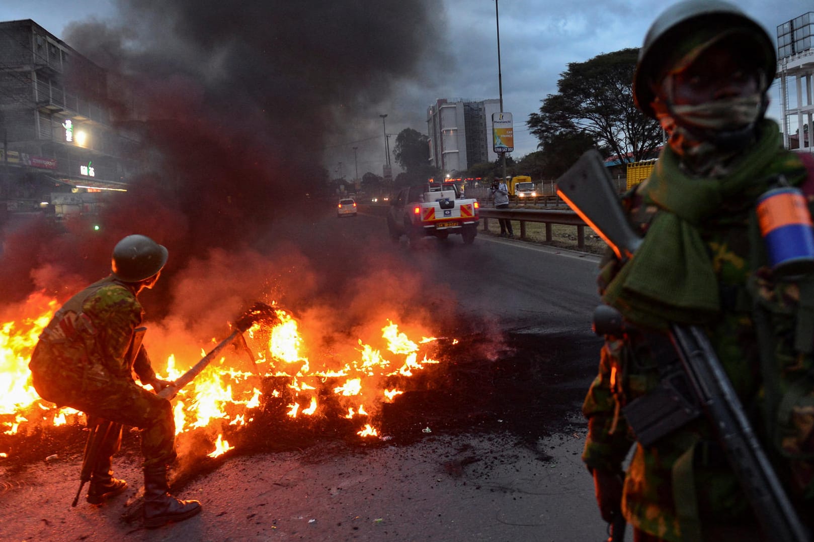 Kenya's election results are announced